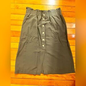 Loft outlet midi skirt